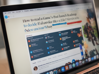 How to read a game's post-launch roadmap to decide if a live-service title is worth your money