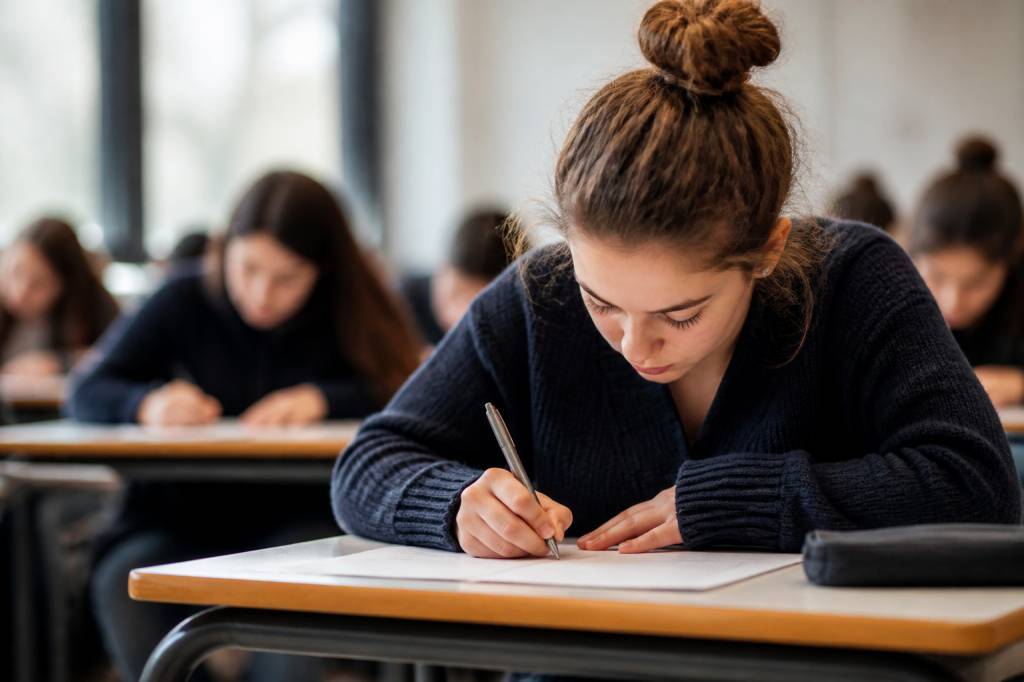A closer look at french school exams