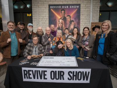 Can grassroots fan funding actually buy the rights to revive a canceled show without studio approval