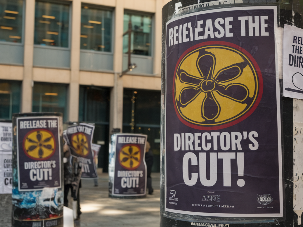 Can a grassroots fan campaign realistically convince a streamer to release a show's director's cut