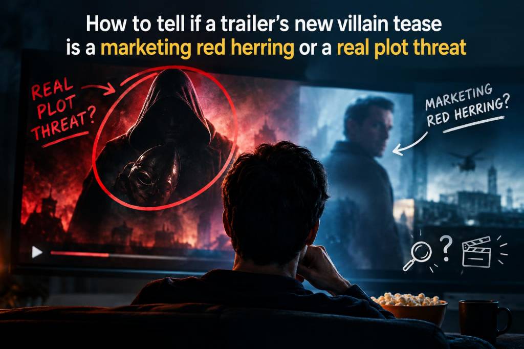 How to tell if a trailer's 'new villain' tease is a marketing red herring or a real plot threat